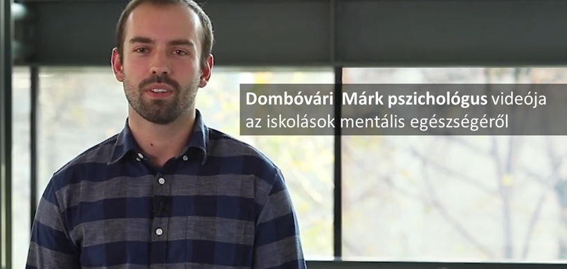 Slide - VIDEÓ - Bemutatkozik az EFOP projekt: Dombóvári Márk pszichológus